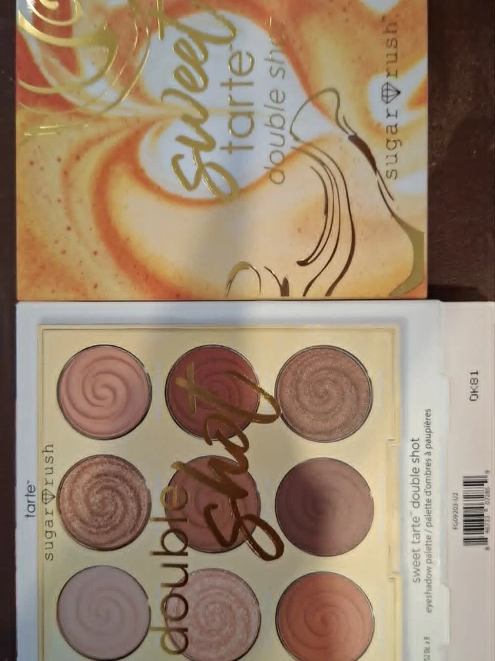 TARTE SUGAR RUSH DOUBLE SHOT SWEET TARTE  EYESHADOW PALETTE
